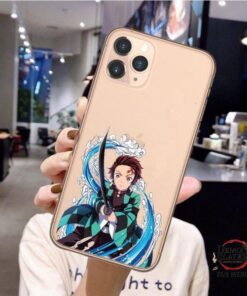 Kimetsu no Yaiba iPhone Case – Tanjiro Kamado – Breathing Technique Official Merchandise