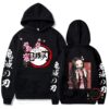 Demon Slayer Hoodies – Kimetsu No Yaiba Nezuko Sakura Printed Hoodie