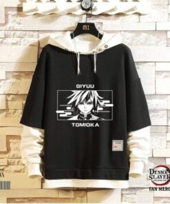 Kimetsu no Yaiba Hoodie Tomioka Giyuu Official Merchandise