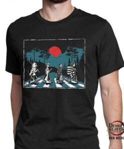 Demon Slayer T-shirts – Abbey Road Tanjiro Nezuko Zenitsu Inosuke