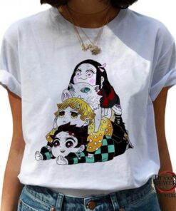 Kimetsu no Yaiba T-Shirt Chibi Team! Official Merchandise