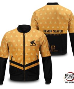 Demon Slayer Shop – Zenitsu God Speed Bomber Jacket