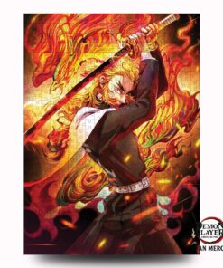 Demon Slayer Shop – Kyojuro Flame Pillar Puzzle