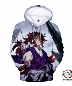 Kimetsu no Yaiba Hoodie Kokushibou Official Merchandise