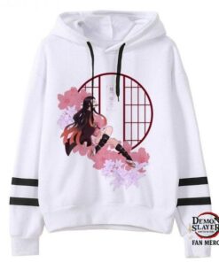 Kimetsu no Yaiba Hoodie Nezuko Flowers Official Merchandise