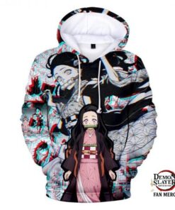 Kimetsu no Yaiba Hoodie Nezuko Kamado Official Merchandise