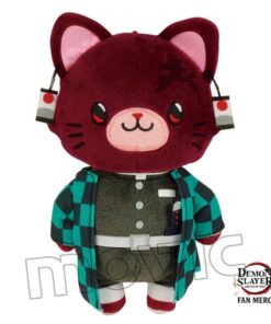 Demon Slayer Plush – 15cm/5.90″ Plush Doll Pendant Cat Face K023
