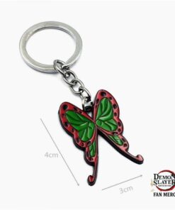 Kimetsu no Yaiba Keychain – Kanao Tsuyuri Butterfly Official Merchandise
