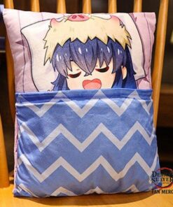 Demon Slayer Plush: Cute Sleeping Inosuke Plush Pillow Cover