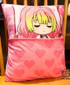 Demon Slayer Plush: Cute Sleeping Mitsuri Kanroji Plush Pillow Cover