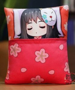 Demon Slayer Plush: Cute Sleeping Makomo Plush Pillow Cover
