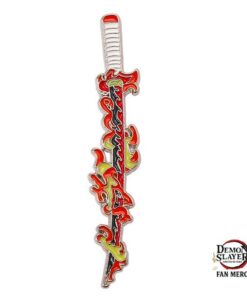 Rengoku Katana Demon Slayer Weapon Enamel Pins
