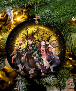 Moon Demon Slayer Moonlight Circle Ornament Holiday Gift