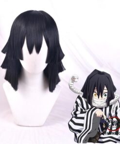 Kimetsu no Yaiba Cosplay Iguro Obanai Wig Official Merchandise
