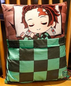 Demon Slayer Plush: Cute Sleeping Tanjiro Kamado Plush Pillow Cover