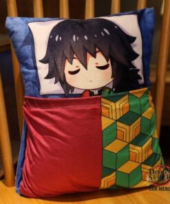 Demon Slayer Plush: Cute Sleeping Tomioka Giyu Plush Pillow Cover
