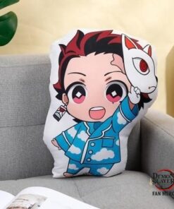 Demon Slayer Plush- 16 inch Cute Tanjiro Kitsune Plush