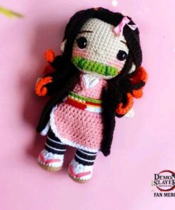 Demon Slayer Crochet – 18 cm Kawaii Nezuko Crochet