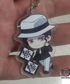 Kimetsu no Yaiba™ Keychain – Muzan Kibutsuji Official Merchandise