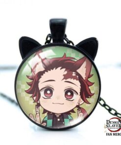 Kimetsu no Yaiba Necklace – Neko Tanjiro Official Merchandise