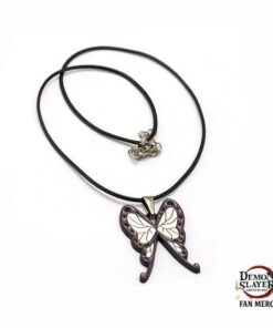 Kimetsu no Yaiba Necklace – Shinobu Kocho Butterfly Official Merchandise