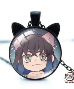 Kimetsu no Yaiba Necklace – Neko Inosuke Official Merchandise