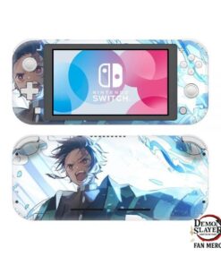 Kimetsu no Yaiba Nintendo Switch Skin – Tanjiro Water Breathing Official Merchandise