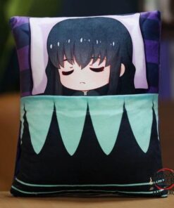 Demon Slayer Plush: Cute Sleeping Muichiro Tokito Plush Pillow Cover